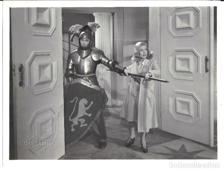 Cin&eacute;ma: F33258 MARIA MARTIN ADRIANO RIMOLDI TURBANTE BLANCO FOTO B/N ORIGINAL ESPA&Ntilde;OLA
