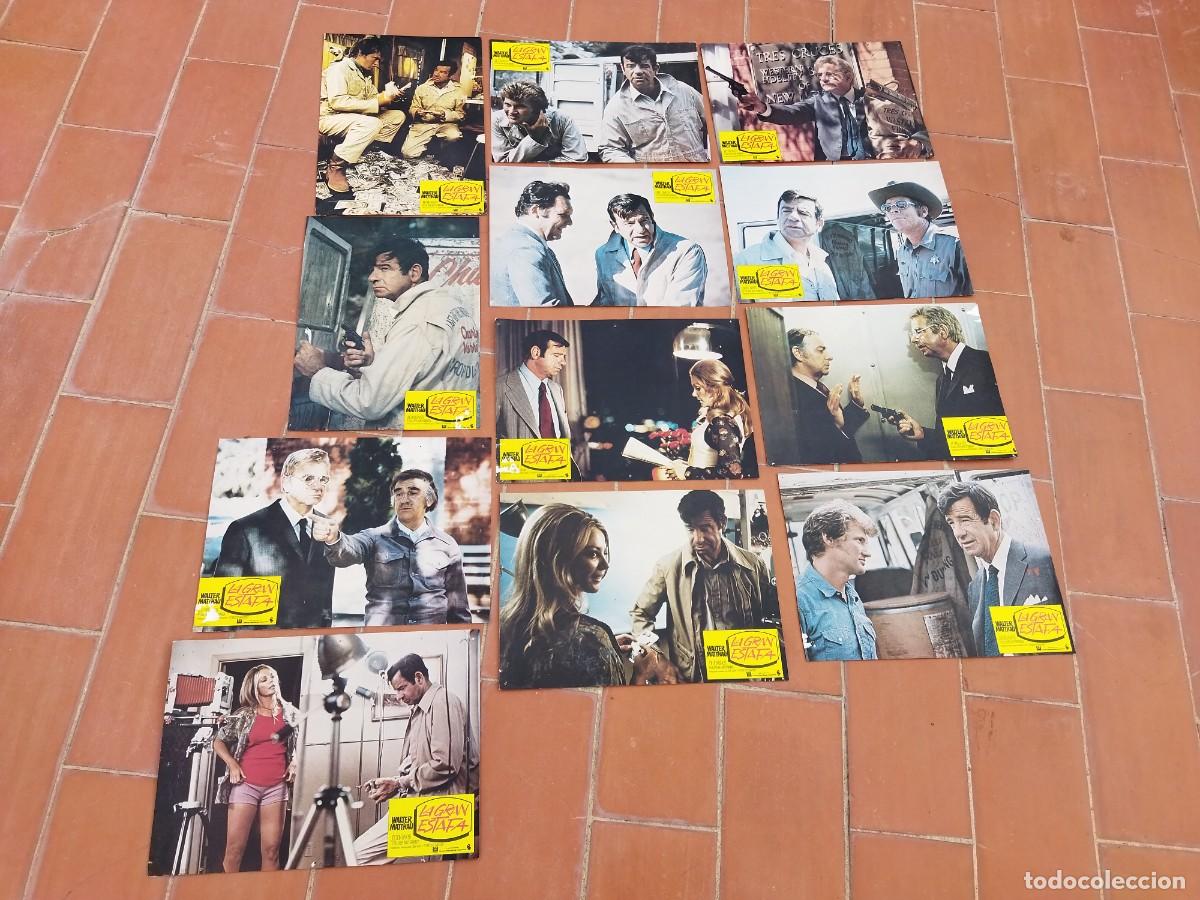 Cinema: fotocromos 12 de cine movie set completo ver fotos LA GRAN ESTAFA walter matthau don siegel