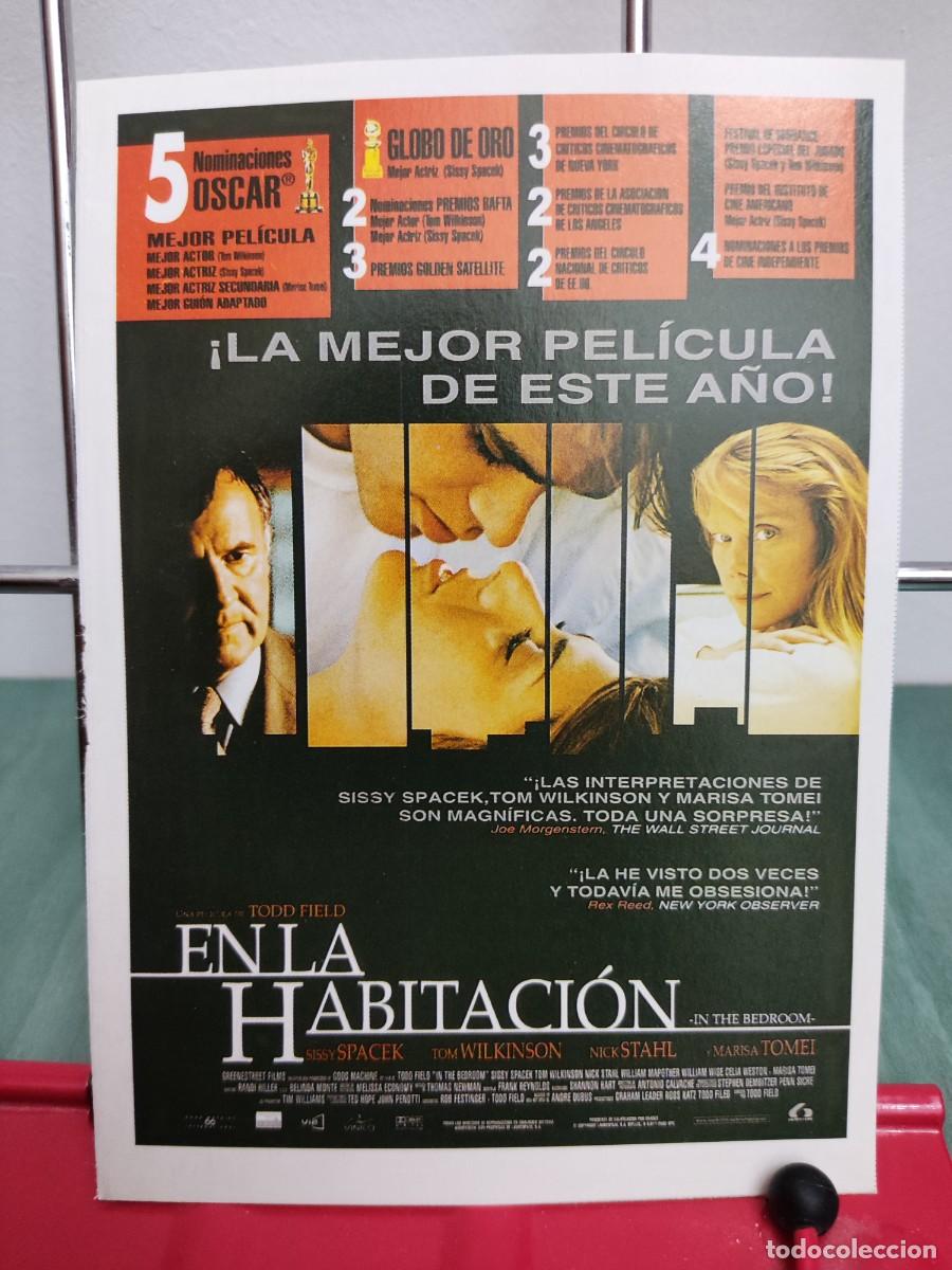 Cinema: En la habitacion . Ficha revista Accion cine