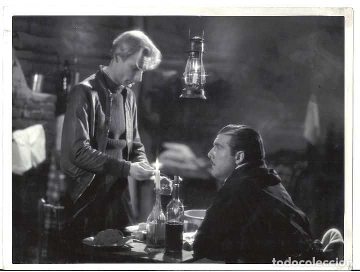 Cin&eacute;ma: F33350 RAUL CANCIO ALFONSO ALBALAT SANGRE EN LA NIEVE FOTO B/N ORIGINAL ESPA&Ntilde;OLA