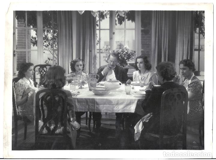 Cin&eacute;ma: F33380 BLANCA DE SILOS ERAMOS SIETE A LA MESA FOTO B/N ORIGINAL ESPA&Ntilde;OLA FOTOGRAFO AGUAYO