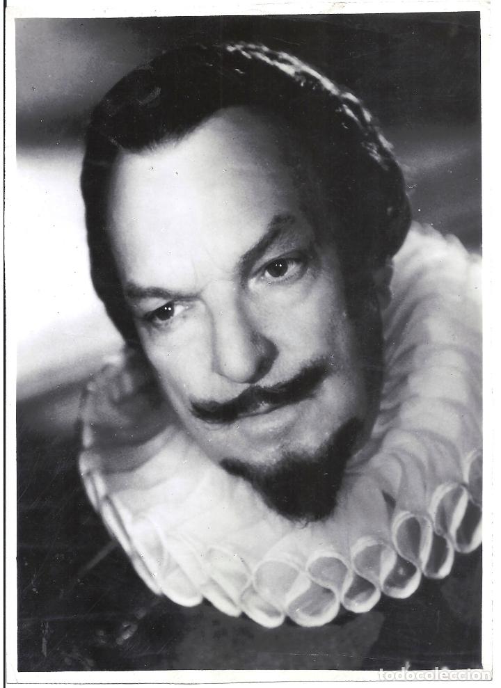 Cinema: F33392 PIERRE RENOIR EL CABALLERO DEL REY CIFESA FOTO B/N ORIGINAL ESPA&Ntilde;OLA