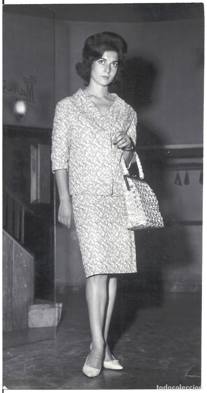 Cinema: F33400 PAULA MARTEL FOTO B/N ORIGINAL ESPA&Ntilde;OLA FOTOGRAFO WAGNER
