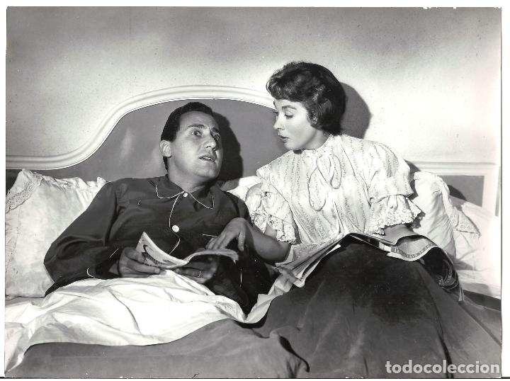 Cinema: F33450 ALBERTO SORDI AURORA BAUTISTA EL MARIDO FOTO ORIGINAL B/N ESPA&Ntilde;OLA