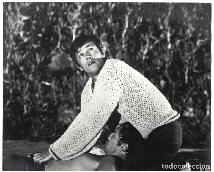 Kino: F33454 ALAIN DELON FOTO ORIGINAL B/N