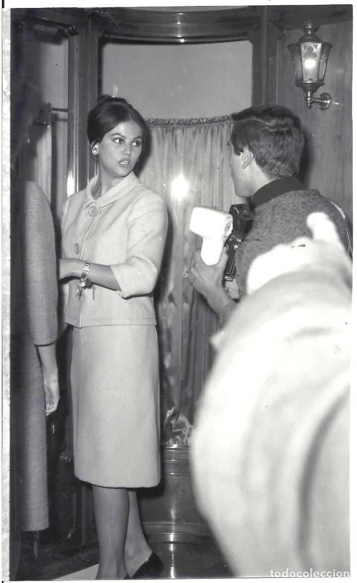 Kino: F33459 CLAUDIA CARDINALE FOTO ORIGINAL B/N PRENSA EUROPA PRESS