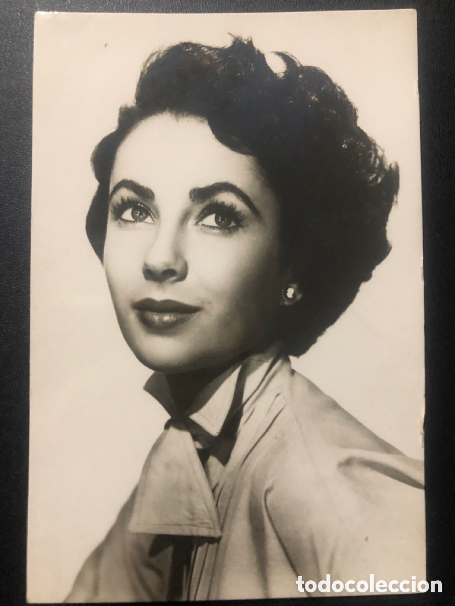 Cine: Antigua postal de elizabeth Taylor