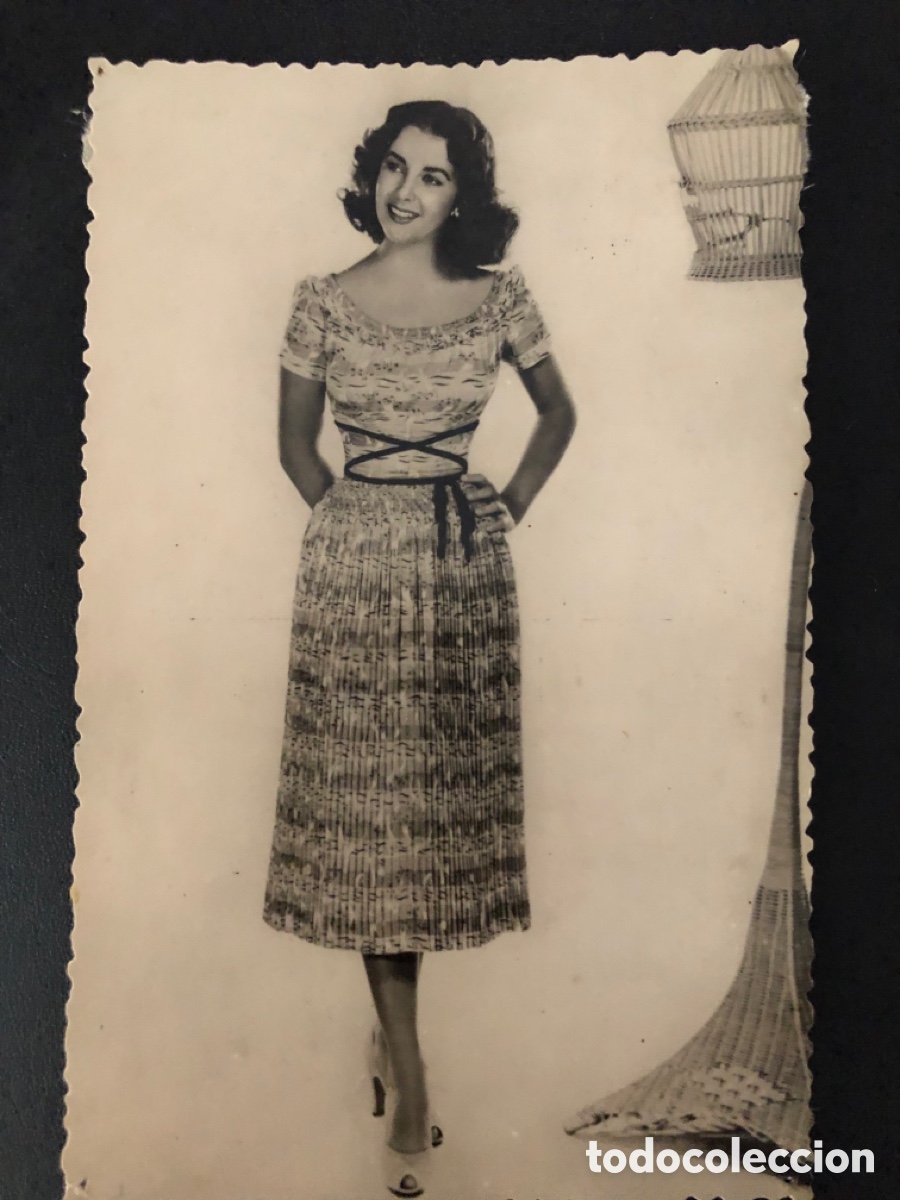 Cine: Antigua postal de elizabeth Taylor