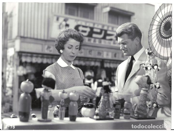Kino: F33494 JEAN MARAIS DANIELLE DARRIEUX FOTO ORIGINAL B/N ESPA&Ntilde;OLA