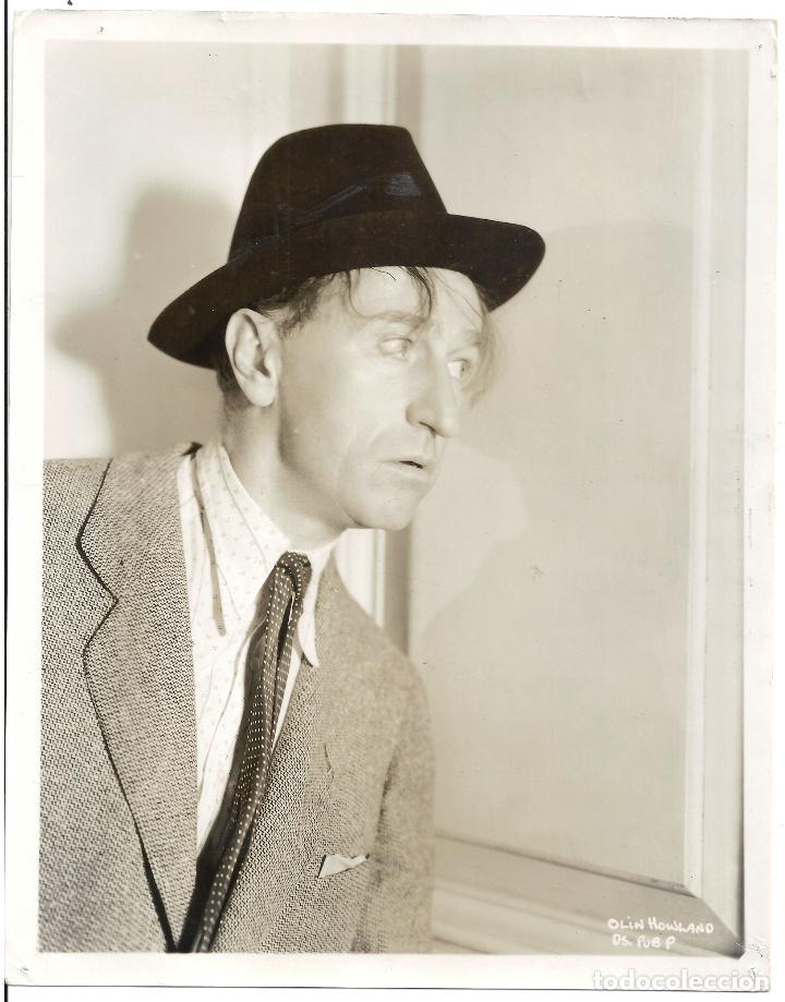 Cinema: F33512 OLIN HOWLAND FOTO ORIGINAL B/N AMERICANA