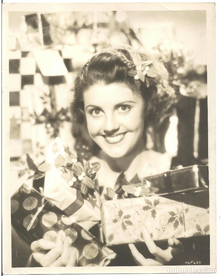 Kino: F33522 PEGGY SIMPSON FOTO ORIGINAL B/N AMERICANA