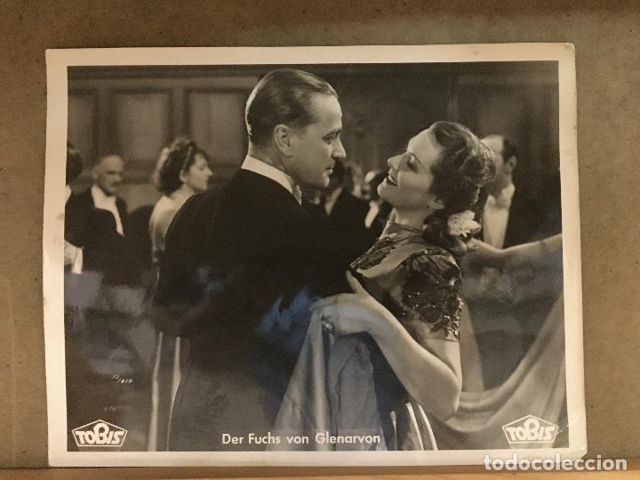 Cine: F33413 OLGA TSCHECHOWA KARL LUDWIG DIEHL EL ZORRO DE GLENARVON FOTO B/N ORIGINAL ALEMANA