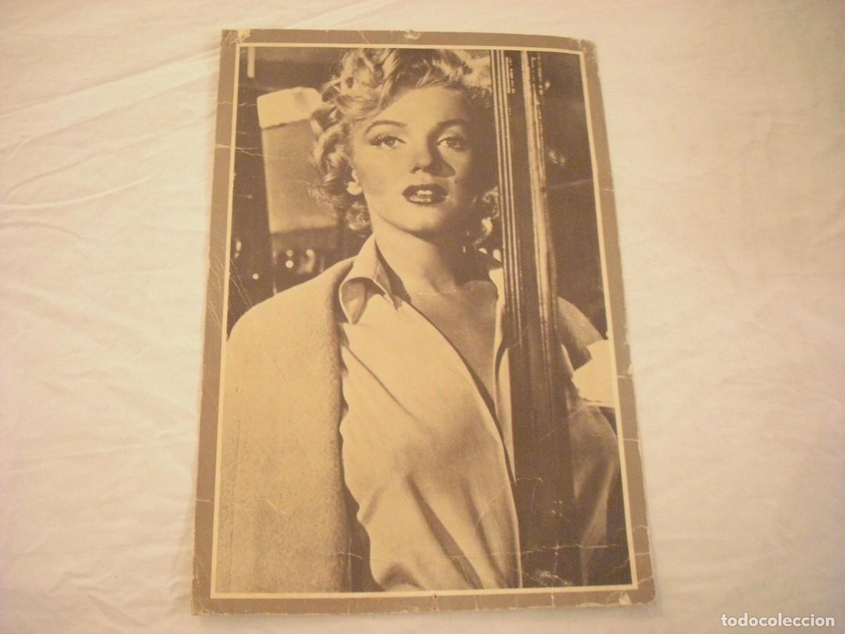 Cine: MARILYN MONROE. POSTERS DEL TIEMPO SERIE FILMOMANIA. 26 X 17 CM