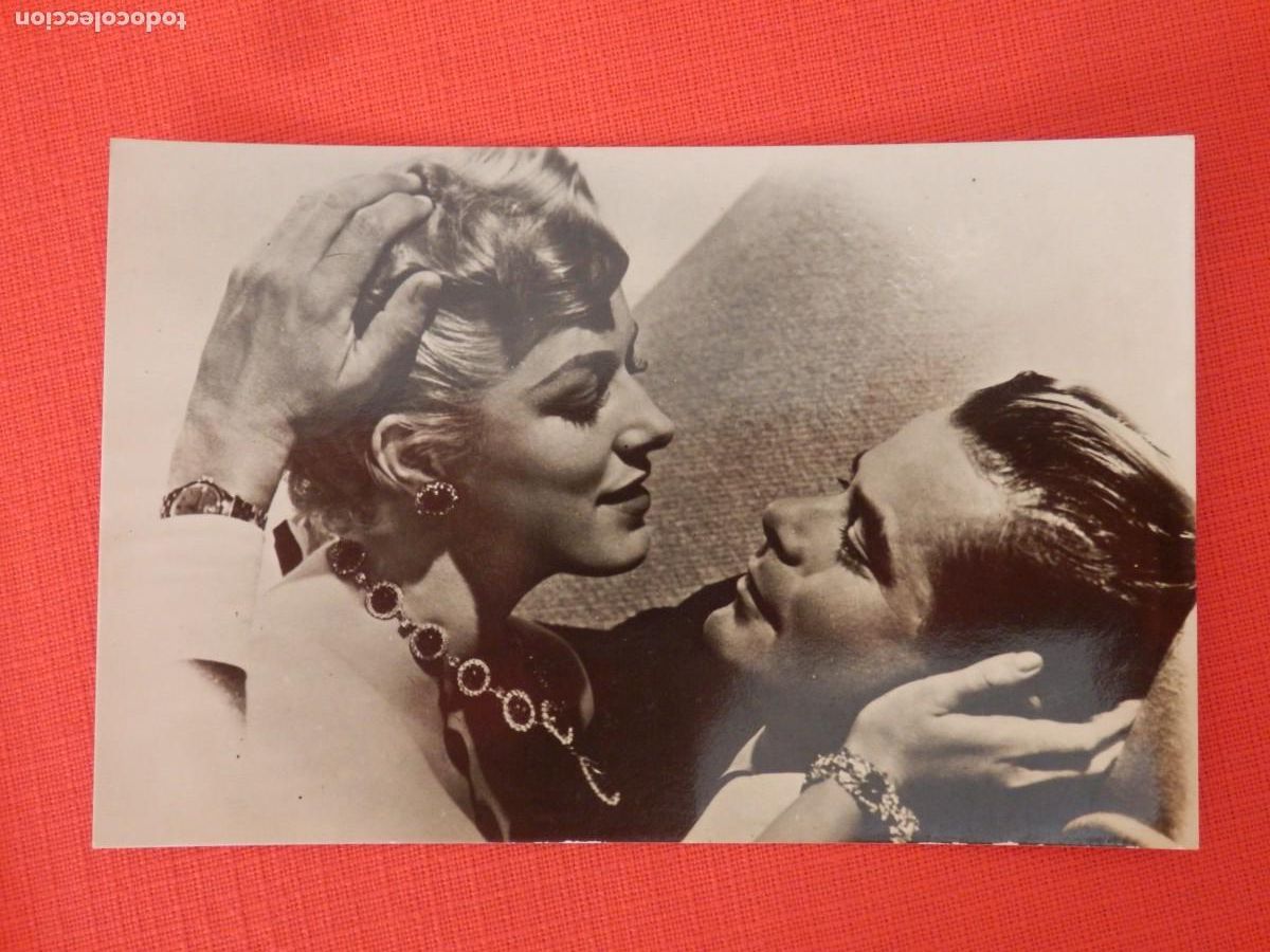 Cine: ELEANOR PARKER Y GLENN FORD EN MELOD&Iacute;A INTERRUMPIDA, IMPECABLE POSTAL FILMAYER 3116