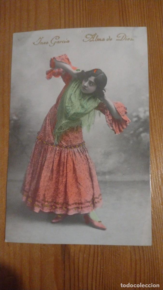 Cinema: In&eacute;s Garcia. Alma de Dios. Cantante Opera y Zarzuela. Cupletista Escrita. Sin circular.