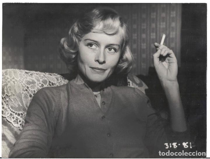 Kino: F33676 INGRID THULIN FOTO B/N ORIGINAL ESPA&Ntilde;OLA