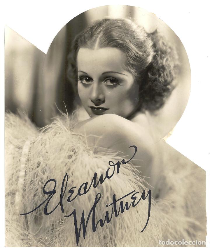 Kino: F33646 ELEANOR WHITNEY FOTO B/N ORIGINAL AMERICANA