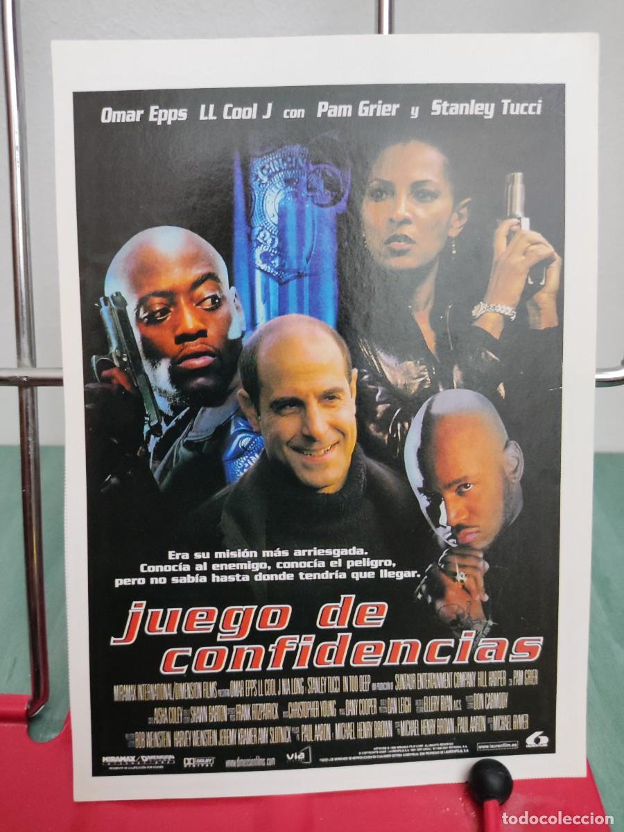 Cine: Juego de confidencias . Ficha revista Accion cine