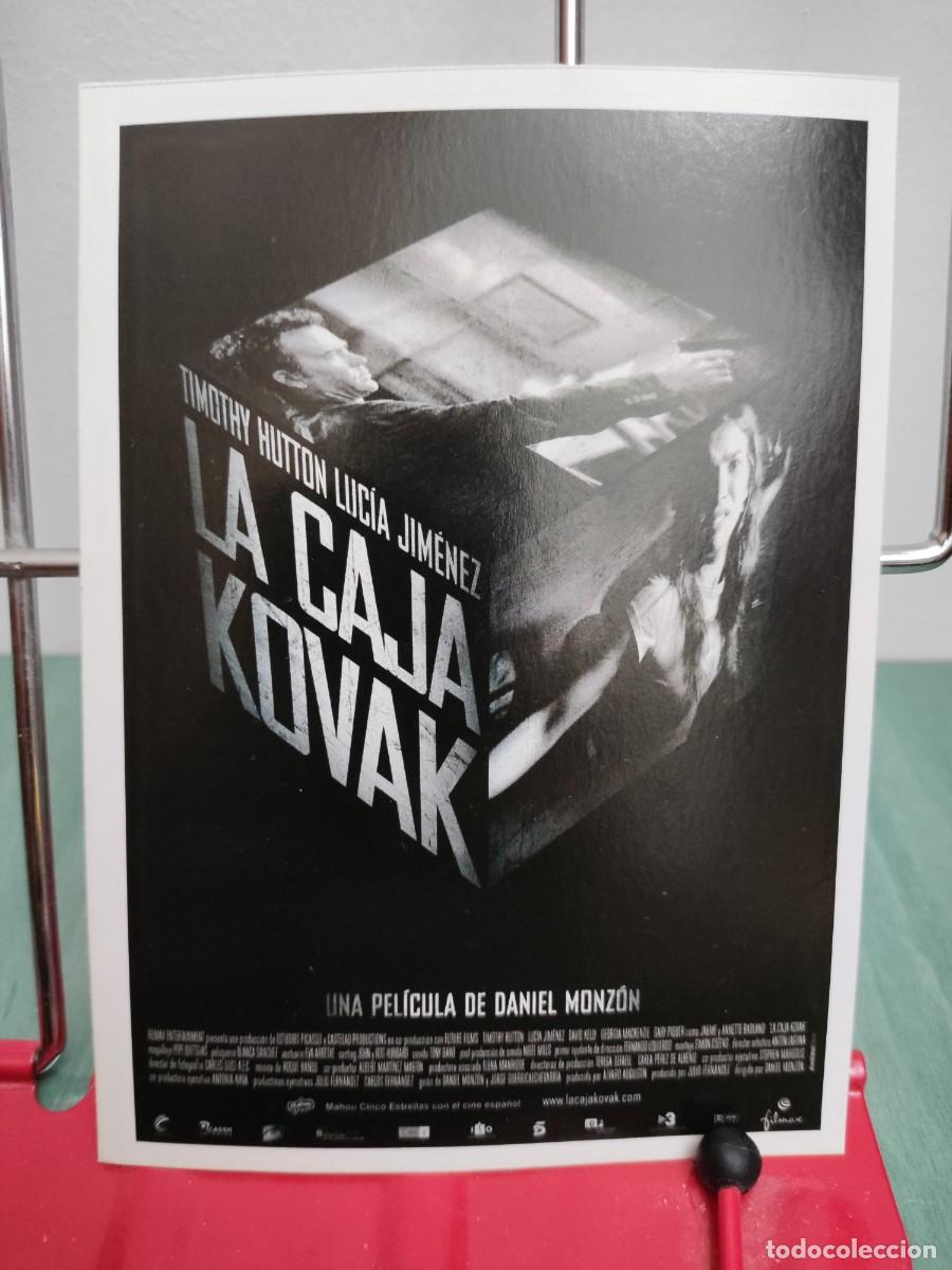 Cinema: La caja Kovak . Ficha revista Accion cine