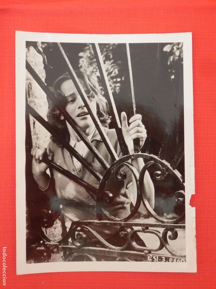 Cine: MARIA SCHELL, FOTO B/N PEL&Iacute;CULA YO NO SOY UNA HEROINA, 1953, 12x16 cms. CINE MILITAR