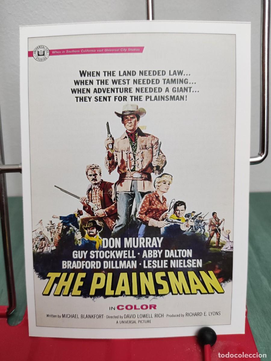 Cinema: La fuerza de la nobleza (The plainsman) . Ficha revista Accion cine