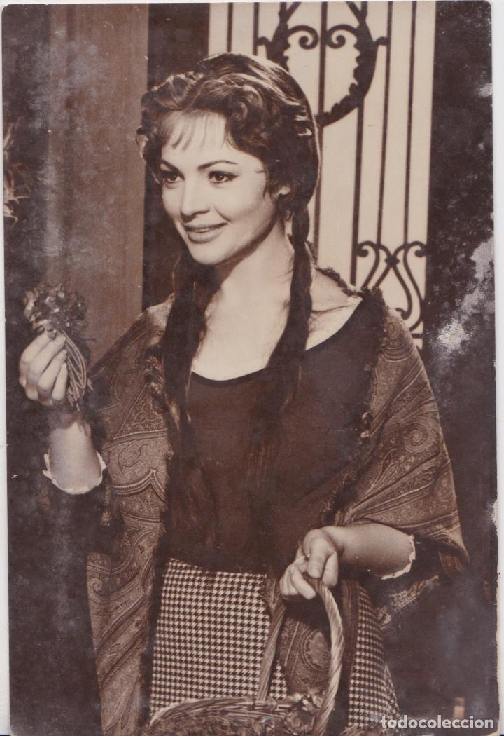 Cine: FOTO / POSTAL DE SARA MONTIEL EN LA VIOLETERA - EDICIONES J.R.B.99/27 - ESCRITA 1958