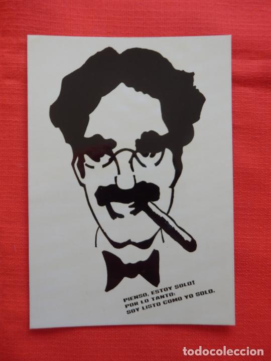 Cine: Groucho, posta de Roberto Pursnani S.A. Impecable!. 1981