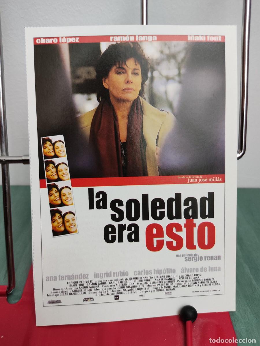 Cine: La soledad era esto . Ficha revista Accion cine