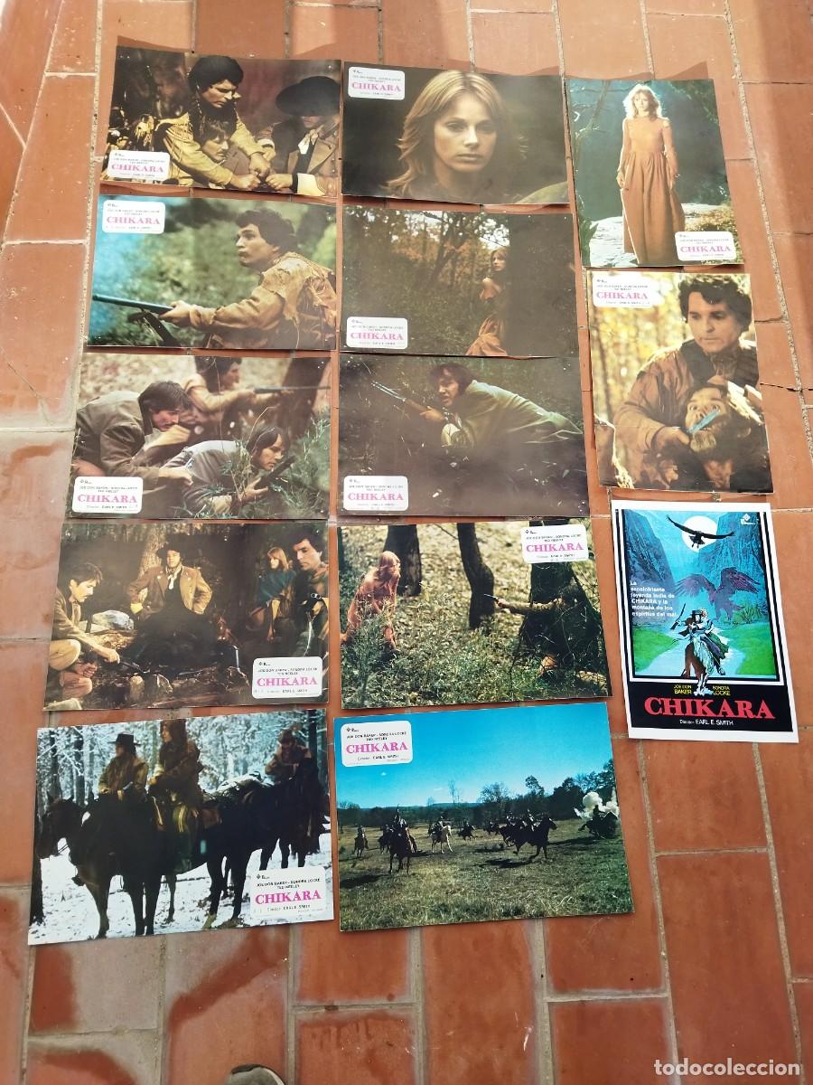 Cinema: fotocromos 12 de cine movie set completo+GUIA ver fotos CHIKARA joe don baker