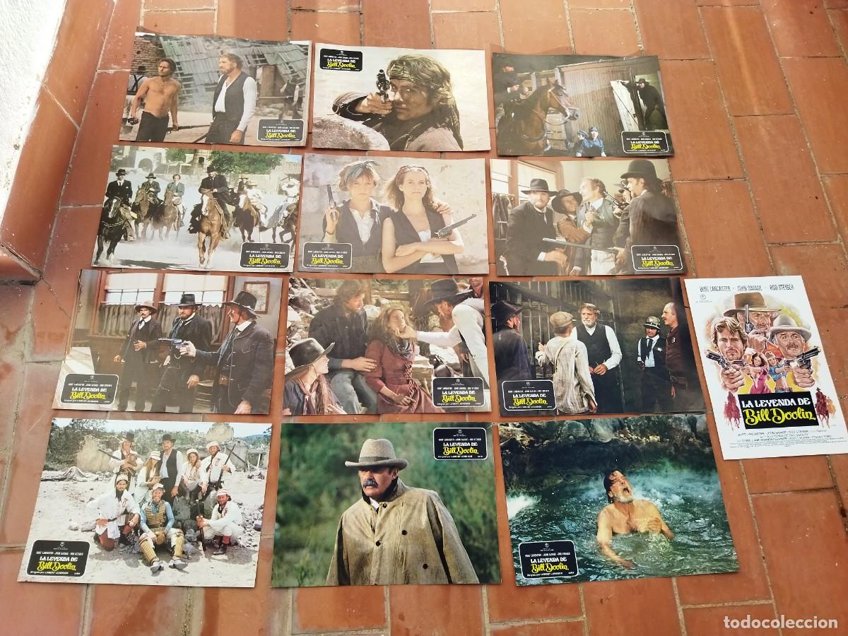Cinema: fotocromos 12 de cine movie set+GUIA completo ver fotos LA LEYENDA DE BILL DOOLIN burt lancaster