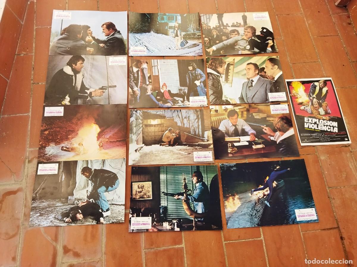 Cinema: fotocromos 12 de cine movie set+ GUIA completo ver fotos EXPLOSION DE VIOLENCIA bo svenson