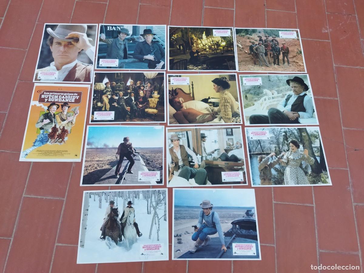 Cinema: fotocromos 12 de cine movie set completo+G ver fotos LOS PRiMEROS GOLPES DE BUTCH CASSIDY Y SUNDANCE