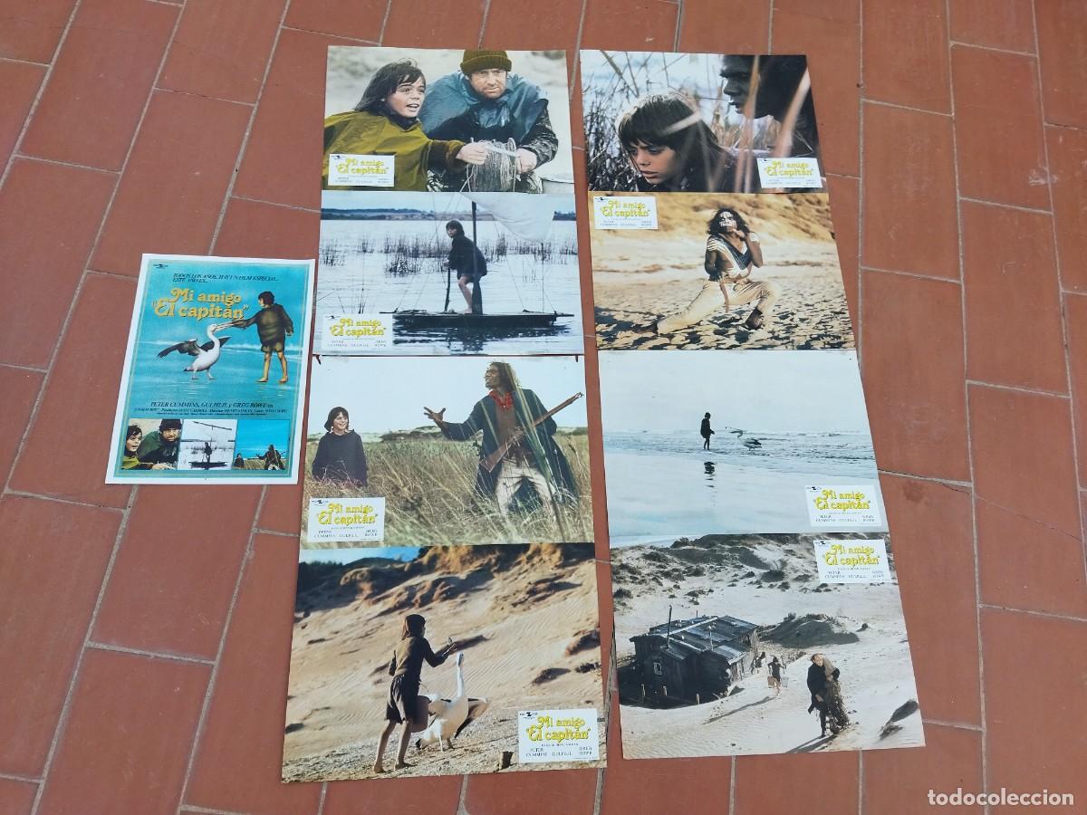 Cinema: fotocromos 8 de cine movie set completo + GUIA ver fotos MI AMIGO EL CAPITAN peter cummins