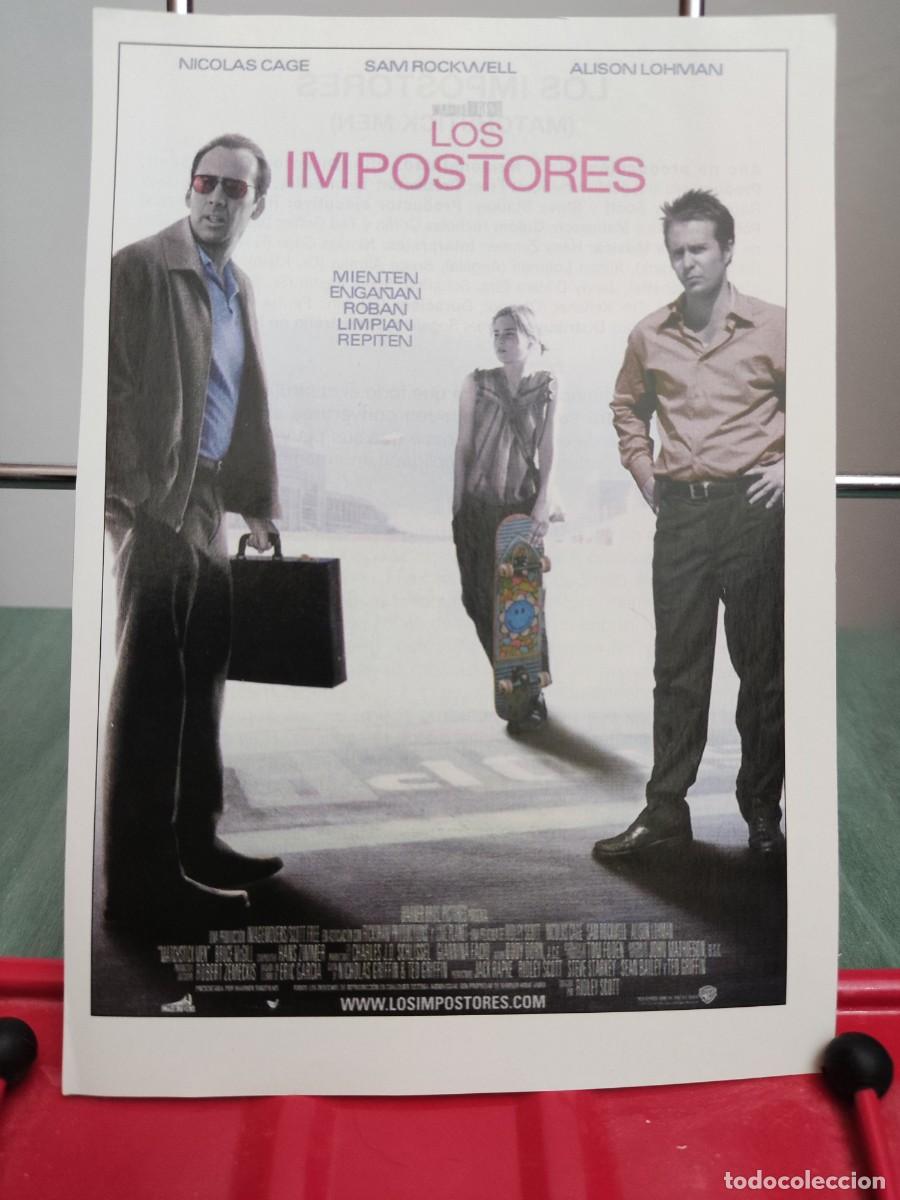 Kino: Los impostores . Ficha revista Accion cine