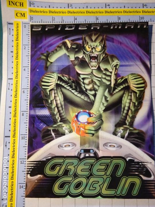 Cine: POSTAL DE CINE TELEVISI&Oacute;N SERIE PEL&Iacute;CULA. COMICS. SPIDERMAN GREEN GOBLIN. 1410