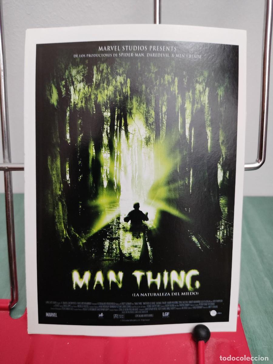 Cinema: Man thing. La naturaleza del miedo . Ficha revista Accion cine
