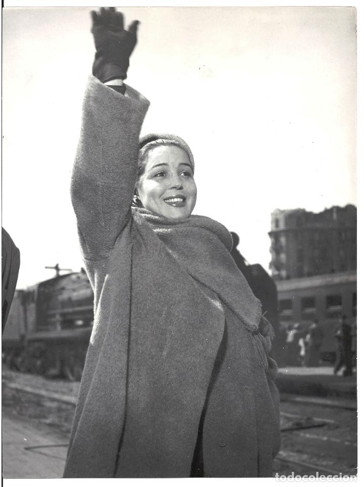 Cine: F33548 MARIA JOSE SIMO FOTO B/N ORIGINAL ESPA&Ntilde;OLA FOTOGRAFO JAVIER