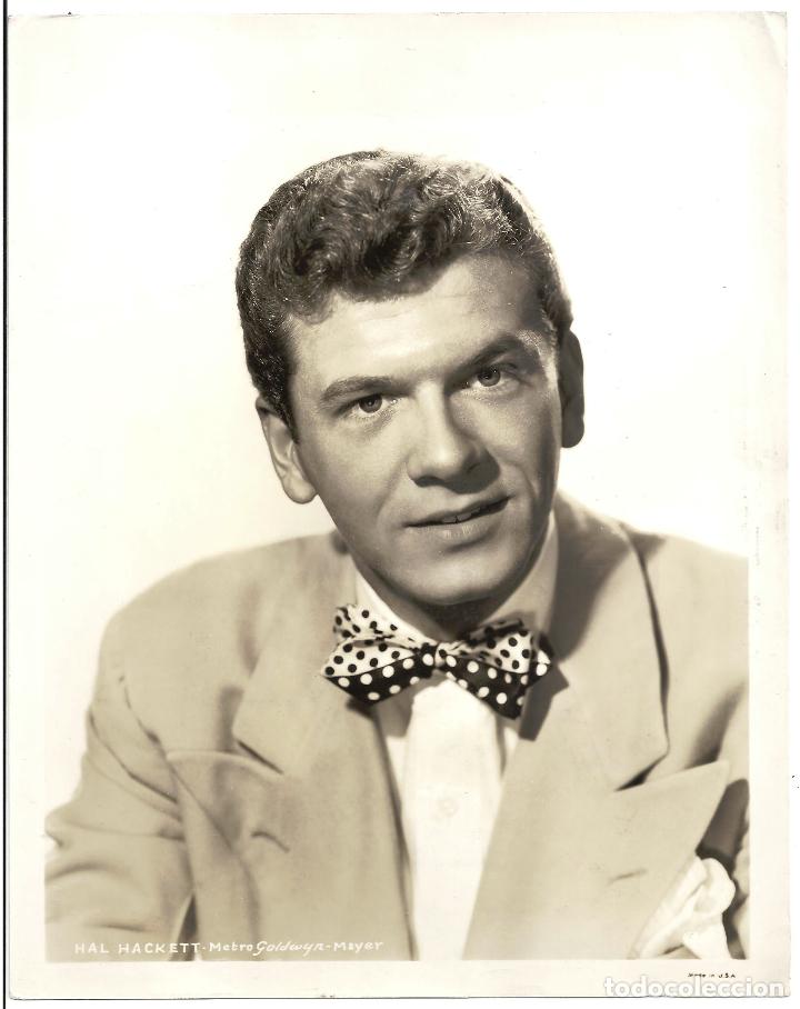 Cine: F33532 HAL HACKETT MGM FOTO B/N ORIGINAL AMERICANA