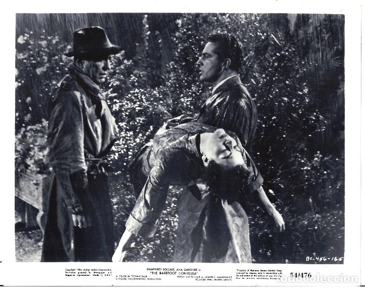 Cine: F33530 HUMPHREY BOGART AVA GARDNER LA CONDESA DESCALZA FOTO B/N ORIGINAL AMERICANA