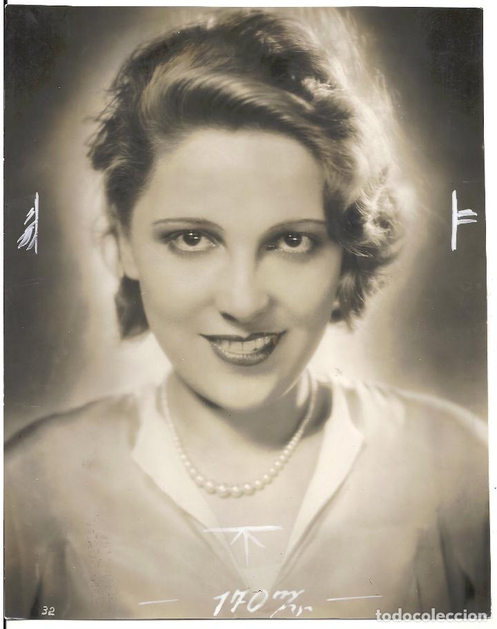 Cin&eacute;ma: F33524 LISSY ARNA FOTO B/N ORIGINAL AMERICANA