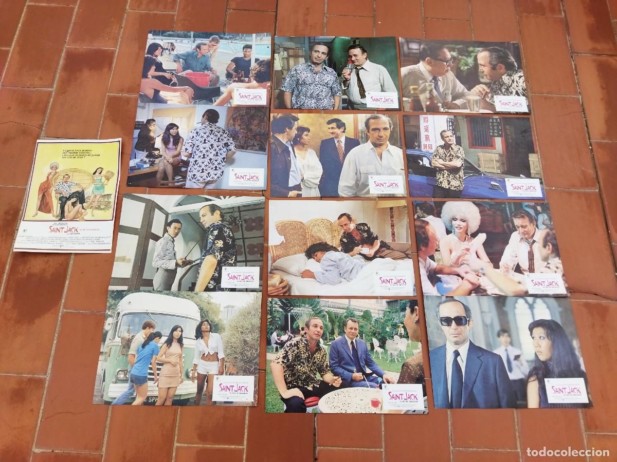 Cinema: fotocromos 12 de cine movie set completo+ GUIA ver fotos SAINT JACK ben gazzara peter bogdanovich