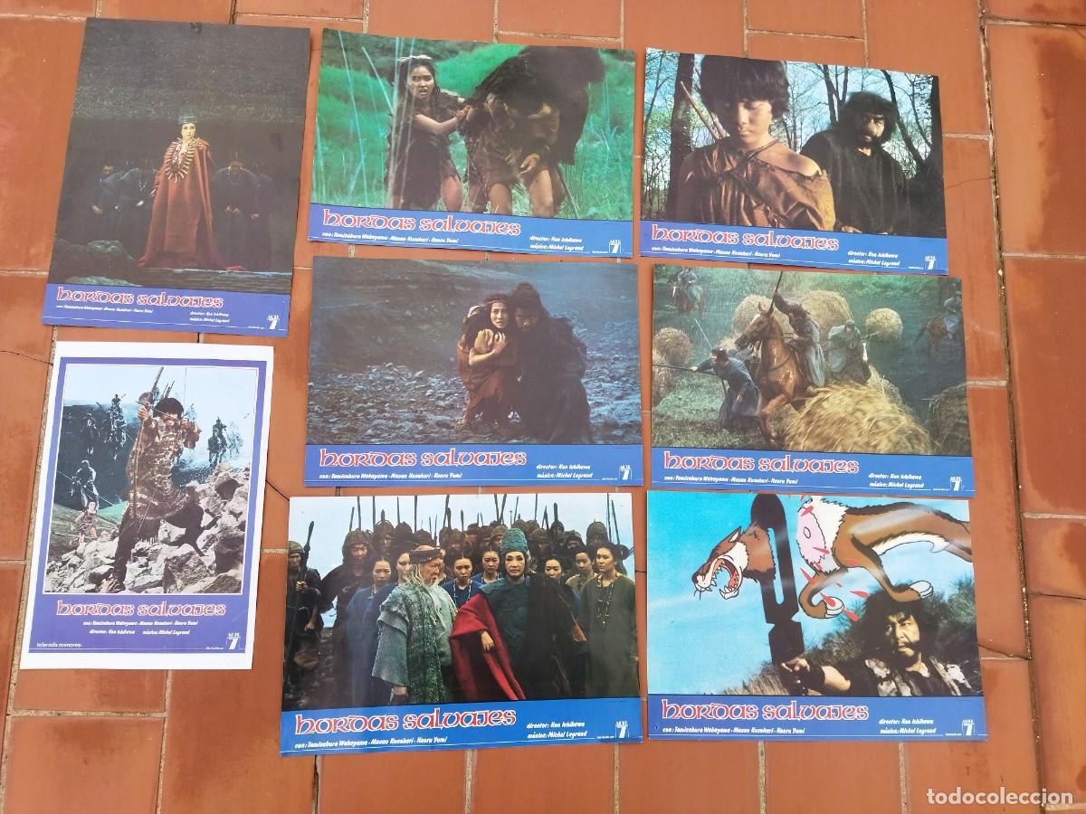 Cinema: fotocromos 7 de cine movie+GUIA set ver fotos HORDAS SALVAJES temisaburo wakayama
