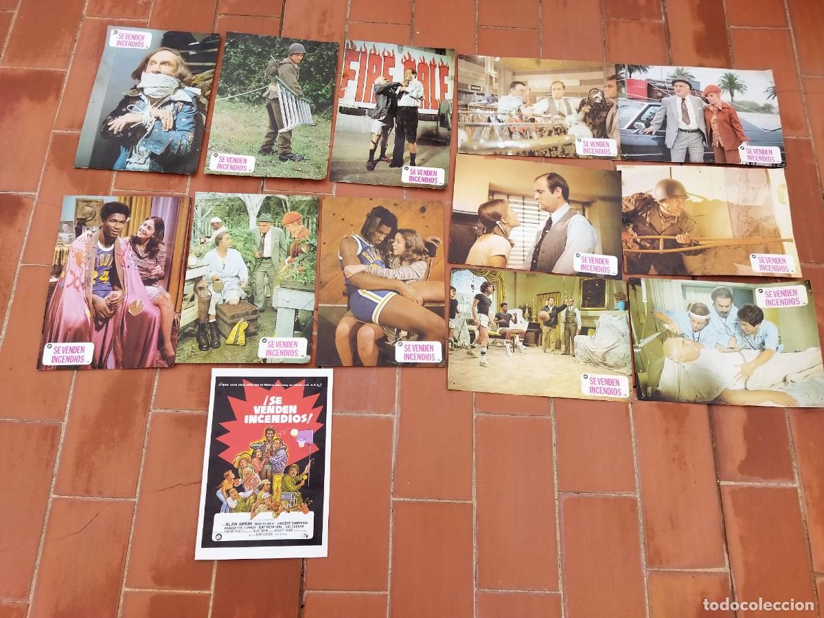 Cinema: fotocromos 12 de cine movie set completo GUIA ver fotos SE VENDE INCENDIOS alan arkin