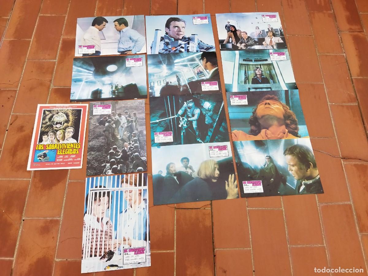 Cine: fotocromos 12 de cine movie set completo+GUIA ver fotos LOS SOBREVIVIENTES ELEGIDOS jackie coop