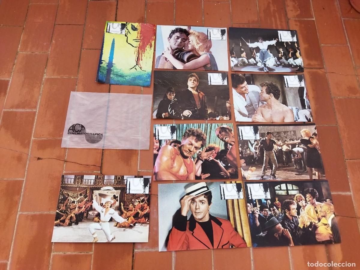 Cinema: fotocromos 9 de cine movie set+ FUNDA DISTRIBUIDORA+ ver fotos diferente sandra lebrocq