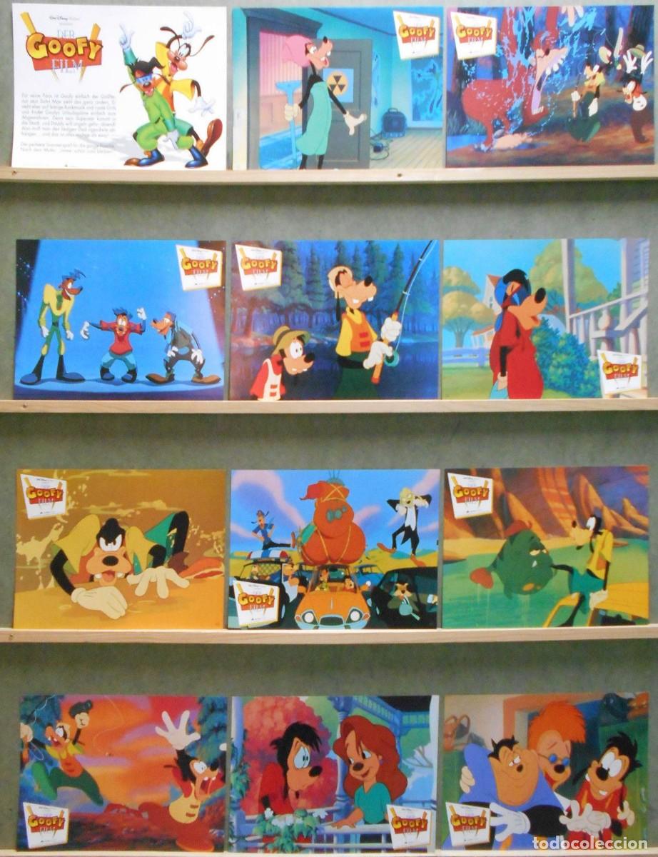 Cine: WT04D GOOFY E HIJO WALT DISNEY SET 12 FOTOCROMOS ORIGINAL ALEMAN