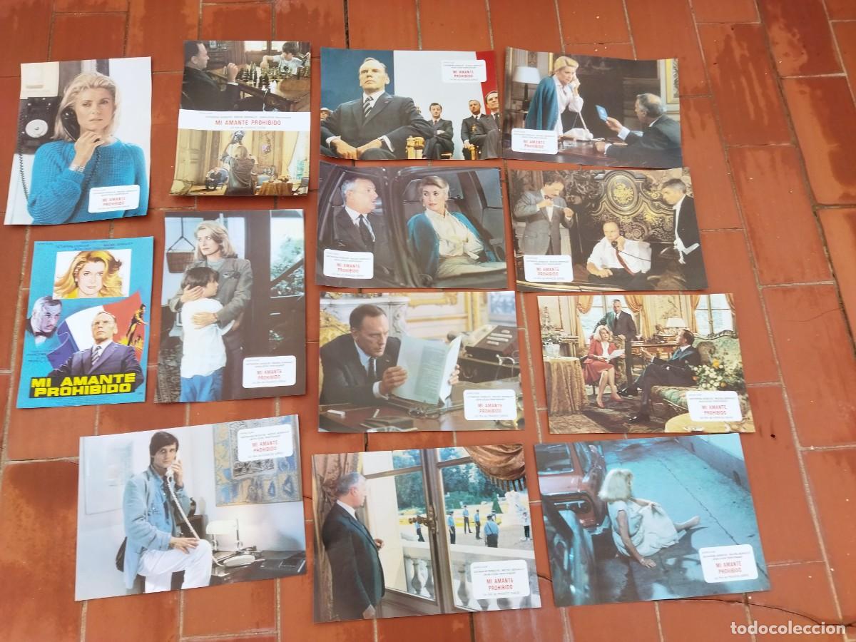 Cinema: fotocromos 12 de cine movie set completo+GUIA ver fotos MI AMANTE PROHIBIDO catherine deneuve