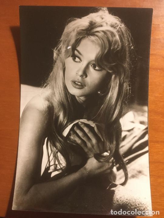 Cine: brigitte bardot postal original antigua