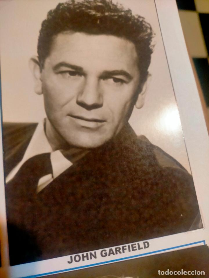 Cine: Cine actor o actriz fotografia o foto fotocromo fotografico blanco y negro leer , JOHN GARFIELD
