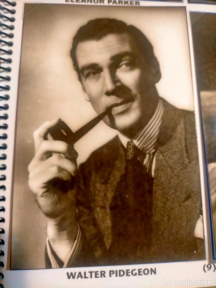 Cine: Cine actor o actriz fotografia o foto fotocromo fotografico blanco y negro leer , WALTER PIDEGEON